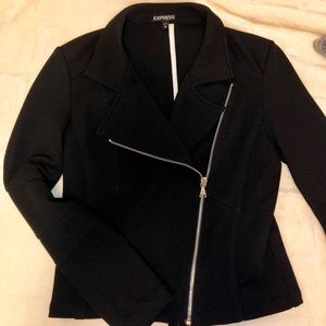 Black Express Asymmetric Blazer